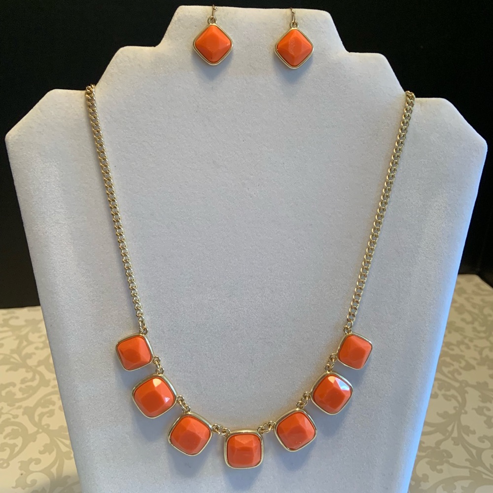 Orange/gold  2-pc set